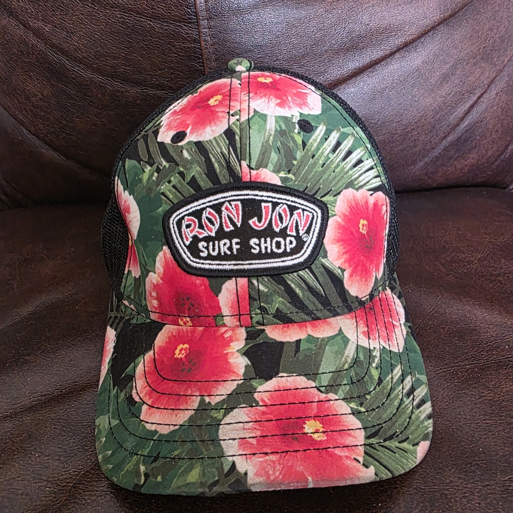 Ron Jon Black Mesh Cap